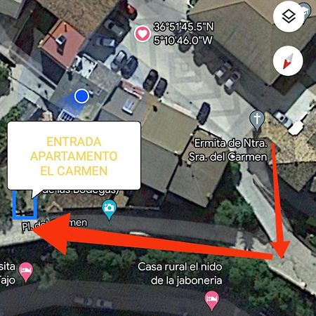 Apartamento El Carmen Setenil De Las Bodegas Екстериор снимка