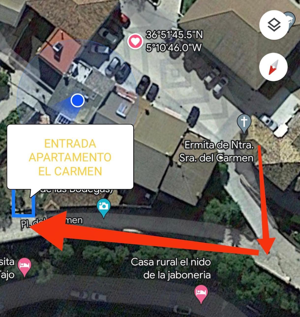 Apartamento El Carmen Setenil De Las Bodegas Екстериор снимка